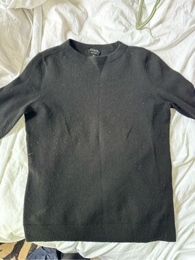 Talbots 3/4 sleeve cashmere women’s black medium